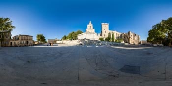Place du Palais Avignon en 360°